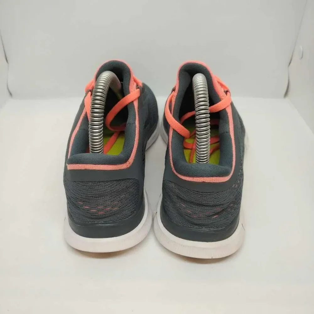 Nike Free 3.0 V5 Running Sneakers Womens Size 7.5 Grey Pink Nike Shoes Training_4